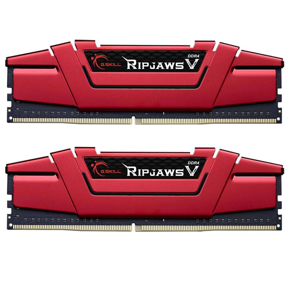 G.SKILL Ripjaws V 8GB (1 * 8GB) DDR4 3000 MHz CL16-18-18-38 1.35V Desktop Memory RAM - F4-3000C16S-8GVRB 2