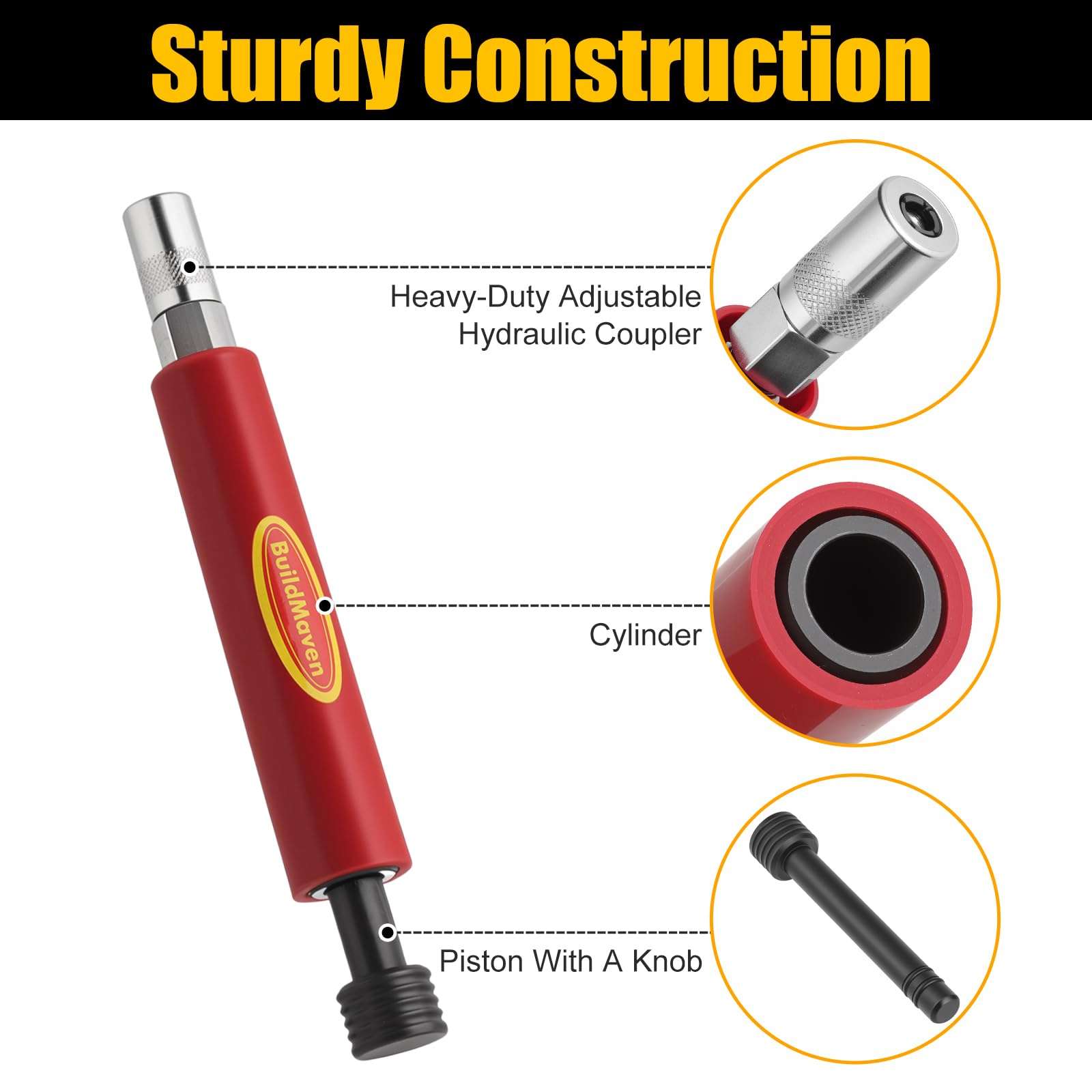 Grease Fitting Cleaning Tool -Grease Zerk Cleaner, Zerk Fitting Cleaning Tool, Remove Old Dried Grease from Fittings, Pins, Shafts, Bushings, and Joints (Red) 5