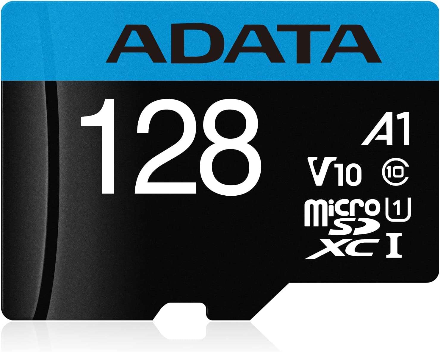 ADATA Premier 128GB MicroSDHC/SDXC UHS-I Class 10 V10 A1 Memory Card with Adapter Read up to 100 MB/s (AUSDX128GUICL10A1-RA1) 1