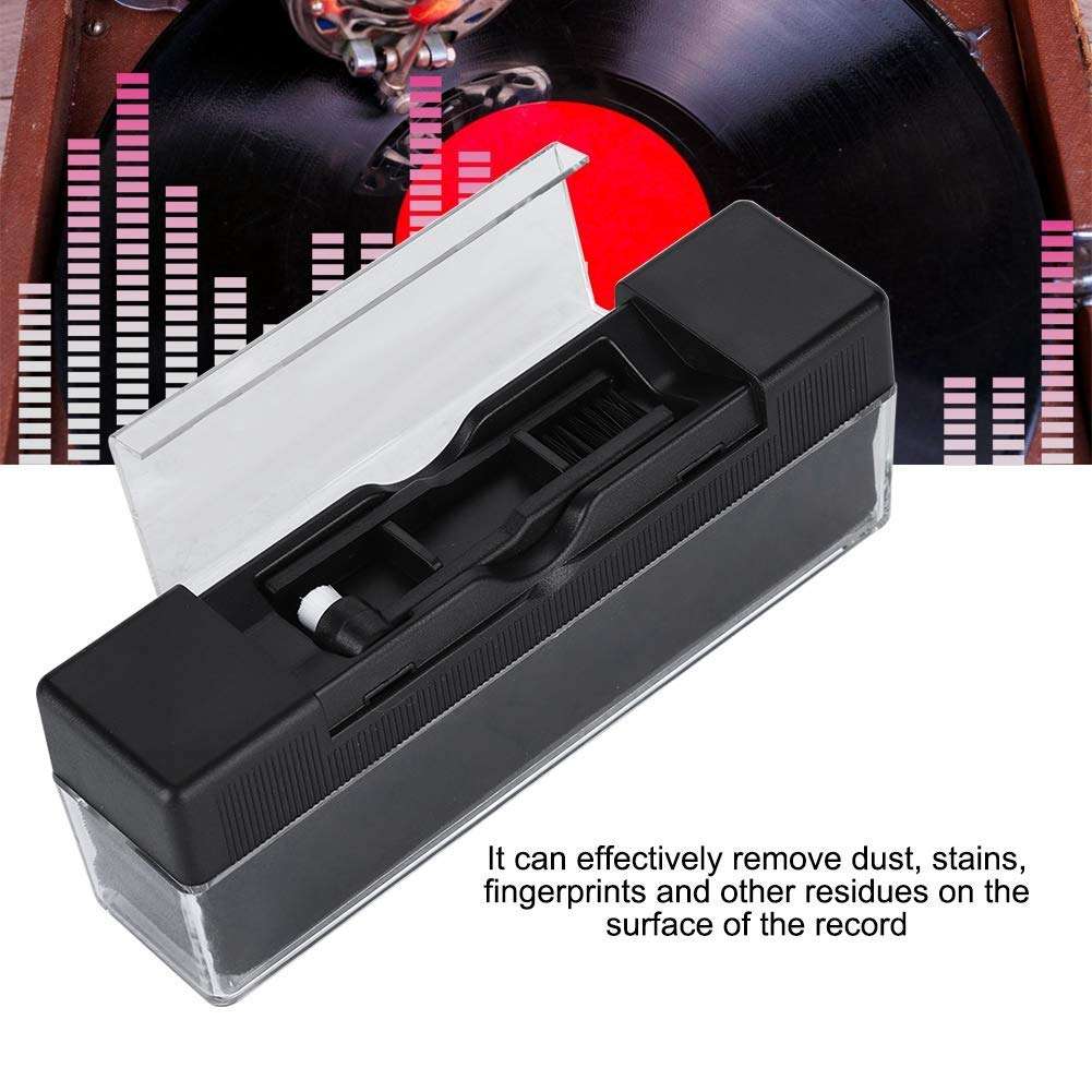 Sanpyl Flannel Record Cleaning Brush, 3-Piece Set, Anti-Static Dust Remover, Effortlessly Removes Dust, Stains, Fingerprints, Protective Layer, For Records 3