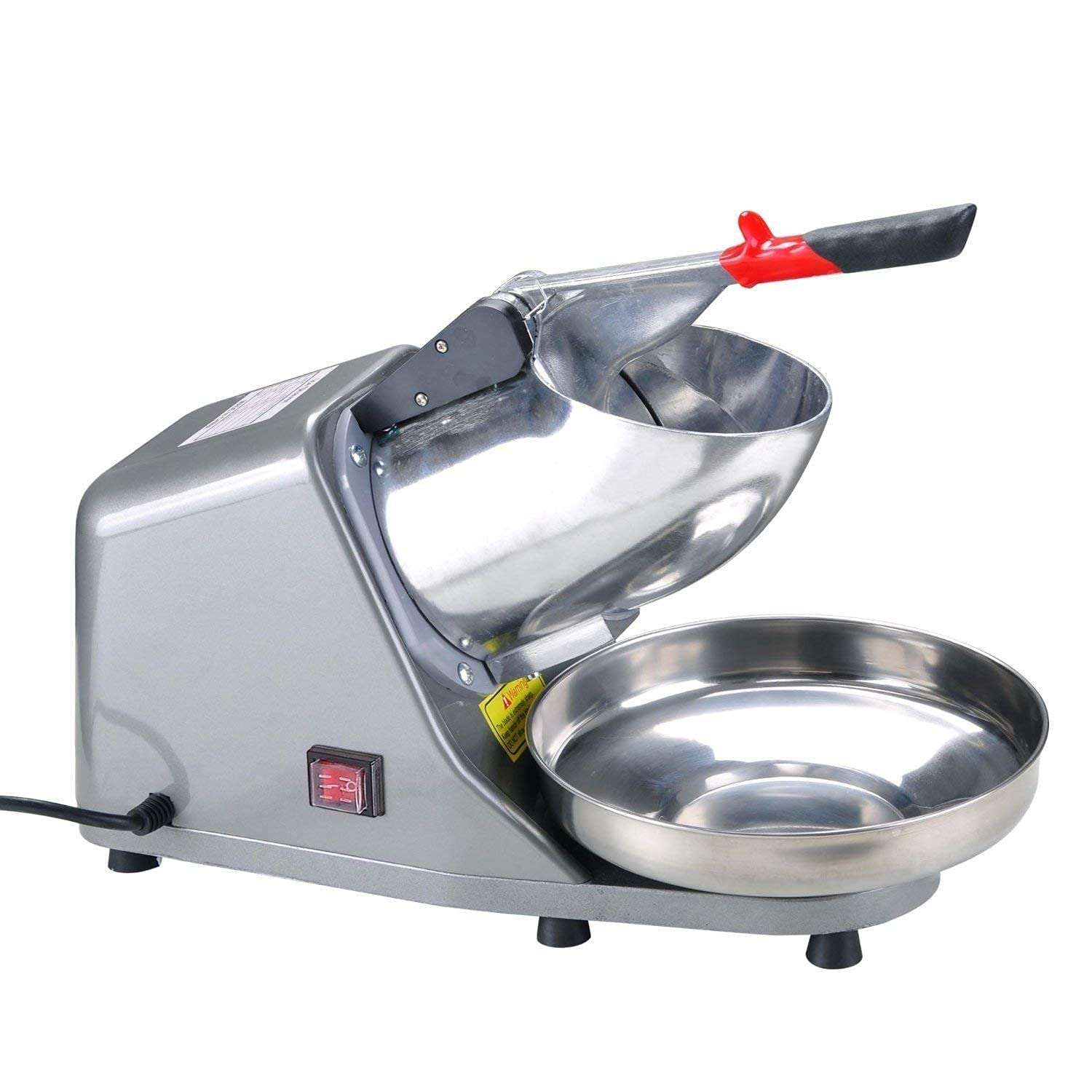 FROTH & FLAVOR Ice Crusher Machine with Sensor - Electric Ice Shaver for Smoothies, Cocktails, and Shaved Ice - Ideal for Home, Bars, Cafes, and Restaurants 1