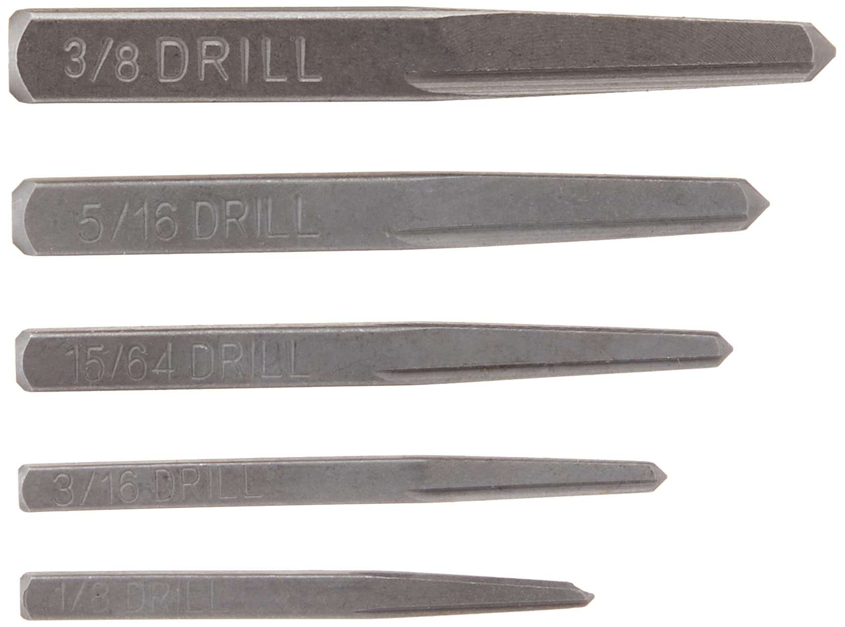 GEARWRENCH 5 Pc. Straight Fluted Screw Extractor Set - 720DD 1