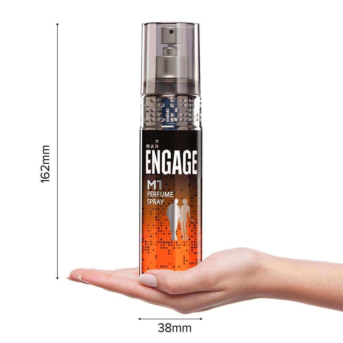 Engage M1 Perfume for Men, Citrus and Woody Fragrance Scent, Skin Friendly Perfume for Men Long Lasting Smell, 120ml 4