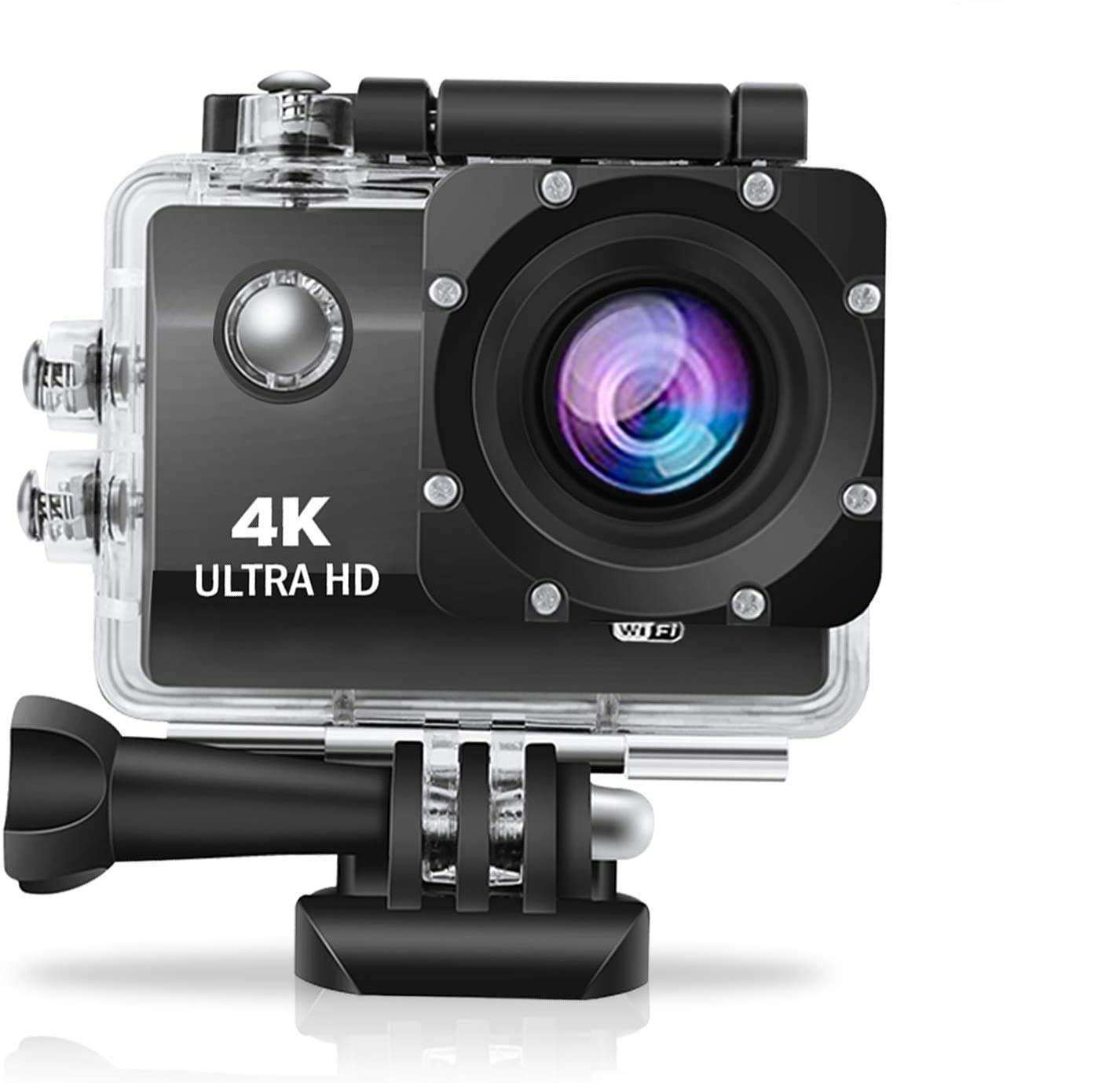 Drumstone Sports Camera Action Camera HD 1080p Waterproof Action Camera Sports and Action Camera - Without WiFi Electronics Spy Cameras Sports Action Camera_M83 1