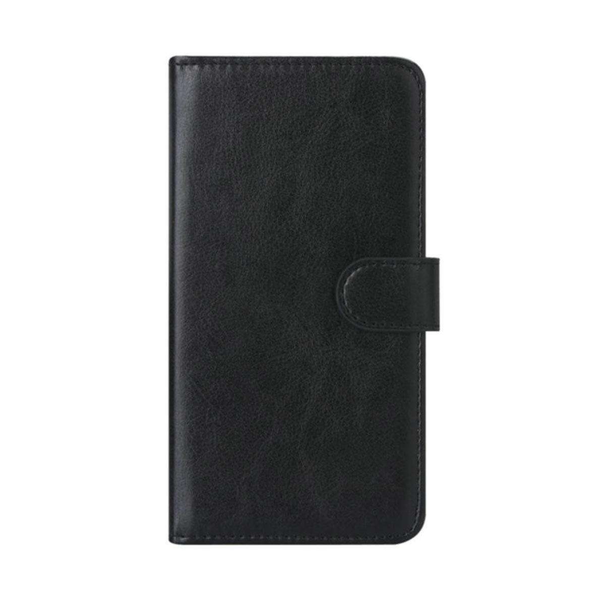 FZZ Premium PU Leather Wallet Flip Protective Phone Case for BLU Vivo X6,Magnetic Flip Cover with Card Slots and Stand Shell for BLU Vivo X6 (6.1") - Black 1