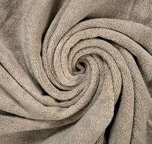 Moonking 100% Cotton Long Bathroom Luxury Towel for Men, Women & Kids | 550 GSM Ultra Soft Highly Absorbent Stripes Large Size Quick Dry Towels for Bathing | Hotel | Spa | Kitchen| 70 x 140 cm 2