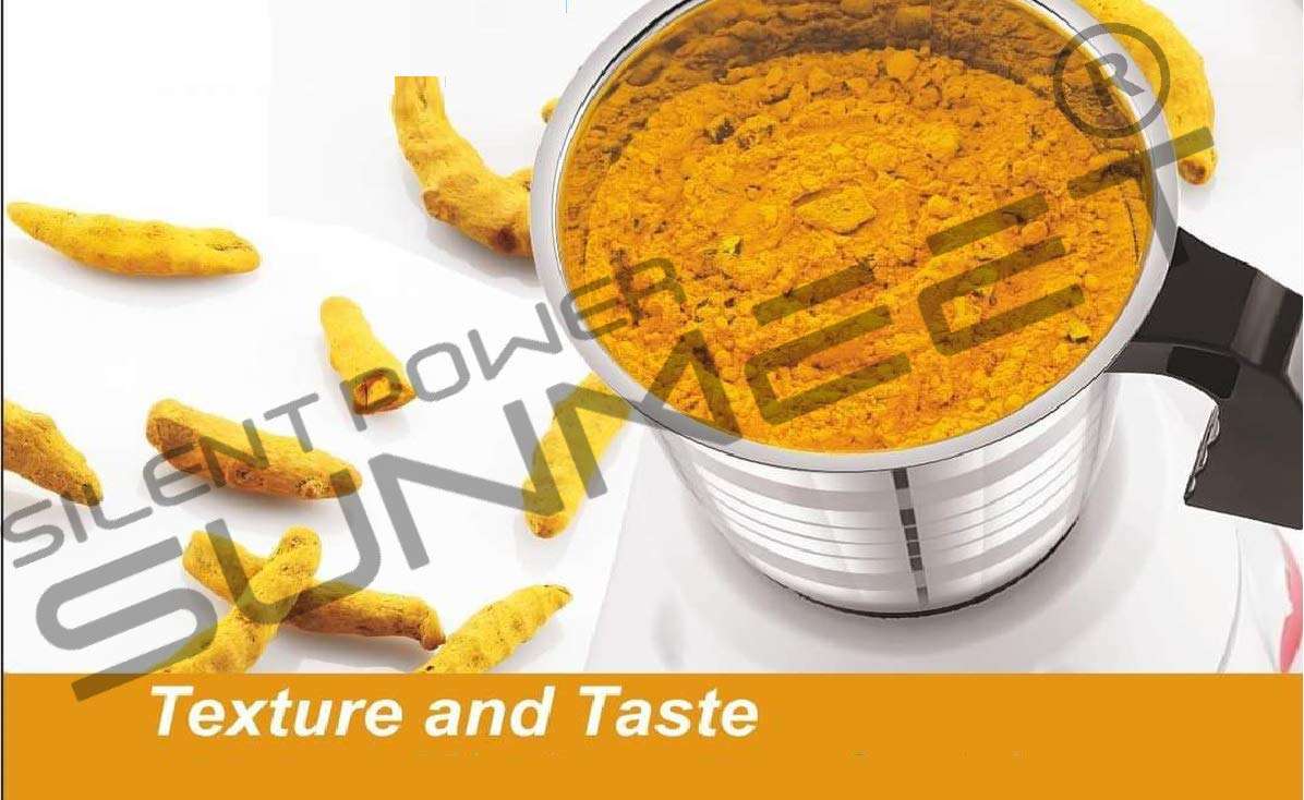 SilentPowerSunmeet Black Silver Color 800Watts Mixer Grinder with 3 Jar (1 Large Jar, 1 Medium Jar and 1 Chutney Jar) TAN20-SPS-763 6