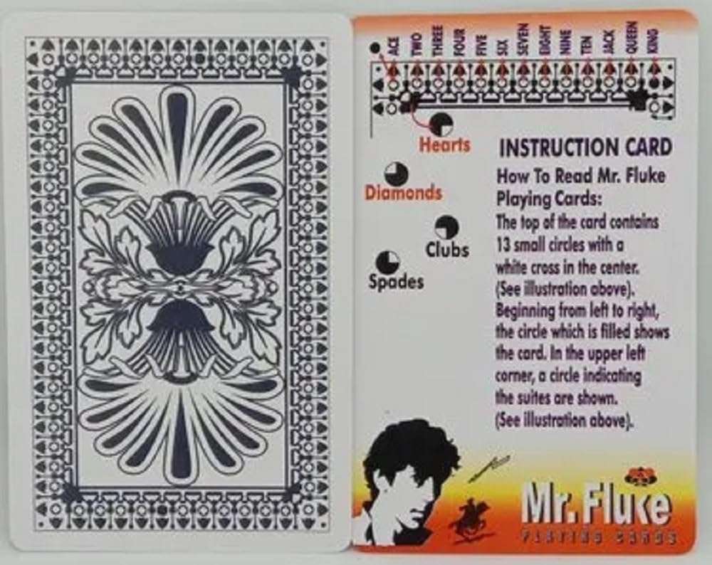 SSR Marked Card Deck Set – Professional Spy Mentalist Playing Cards for Magic Tricks, Mind-Reading & Illusion Performances (Set of 2) 5
