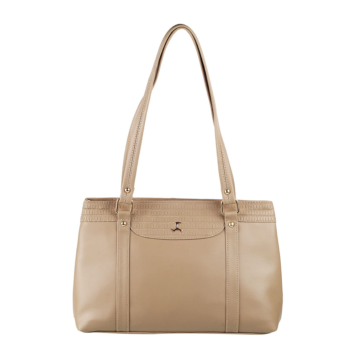 Mochi Women Beige Shoulder Bag (66-7209)