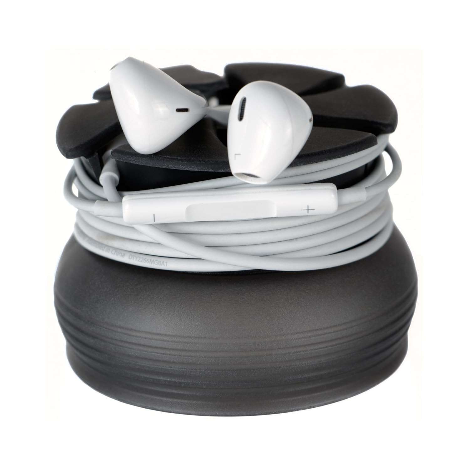 Digital Innovations The Nest – Tangle-Free Earphone / Earbud Case, Durable and Compact Storage System, Black 6
