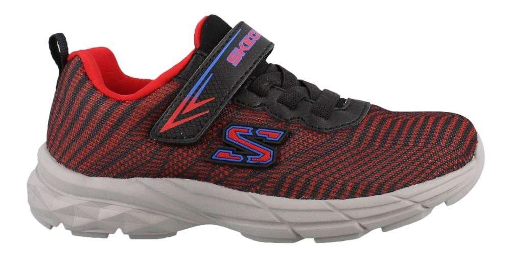 Skechers Kids Boys' Eclipsor Sneaker,RED/BLACK,5 M US Toddler 3
