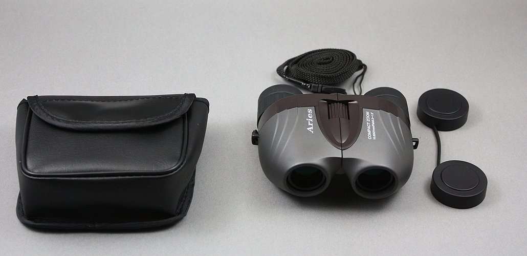 21 mm caliber Aries zoom compact type case with black CBZ-303 10 ~ 30 times MIZAR-TEC Porro prism binoculars formula 3