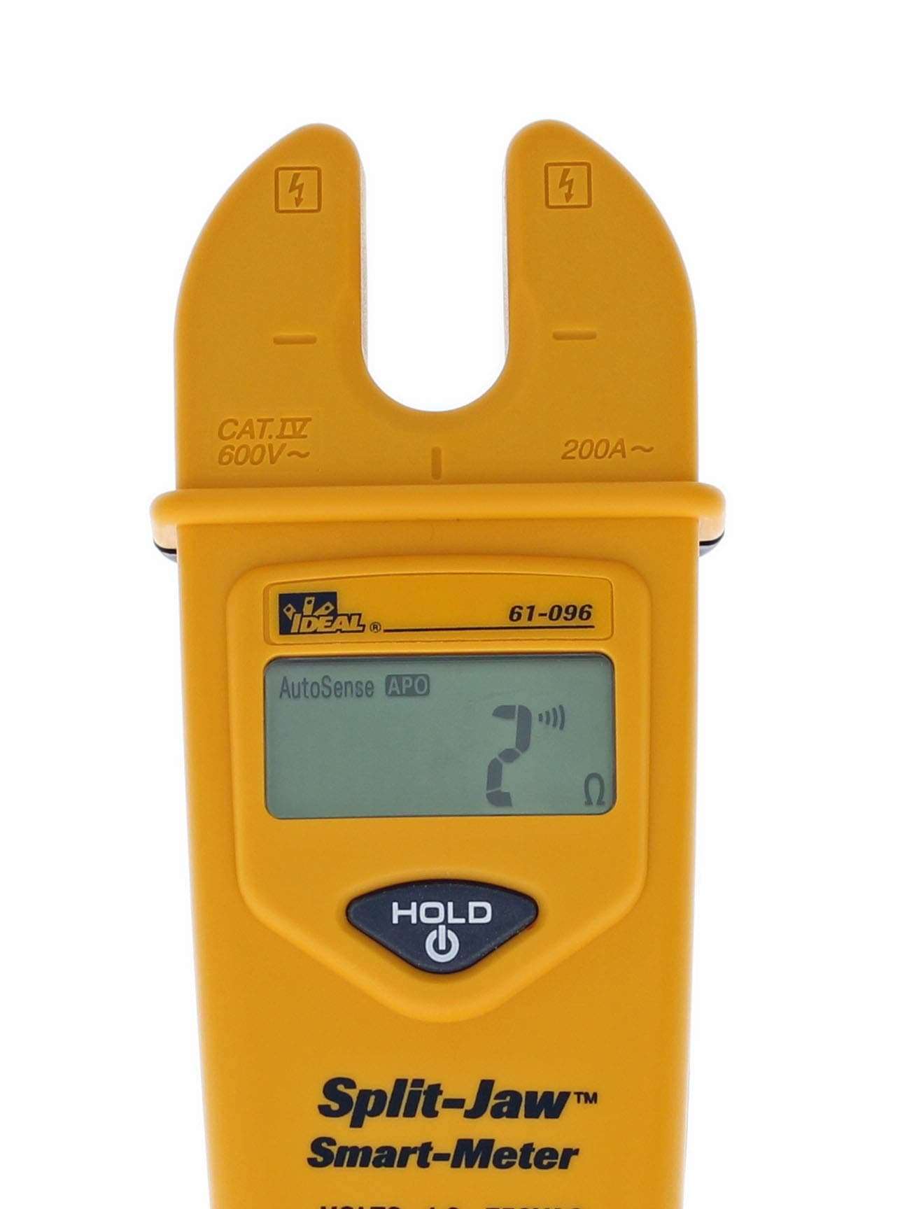 IDEAL INDUSTRIES INC. 61-744 Clamp Meter 600 Amp AC with NCV, Voltage Indicator, CATIII for 600v 5