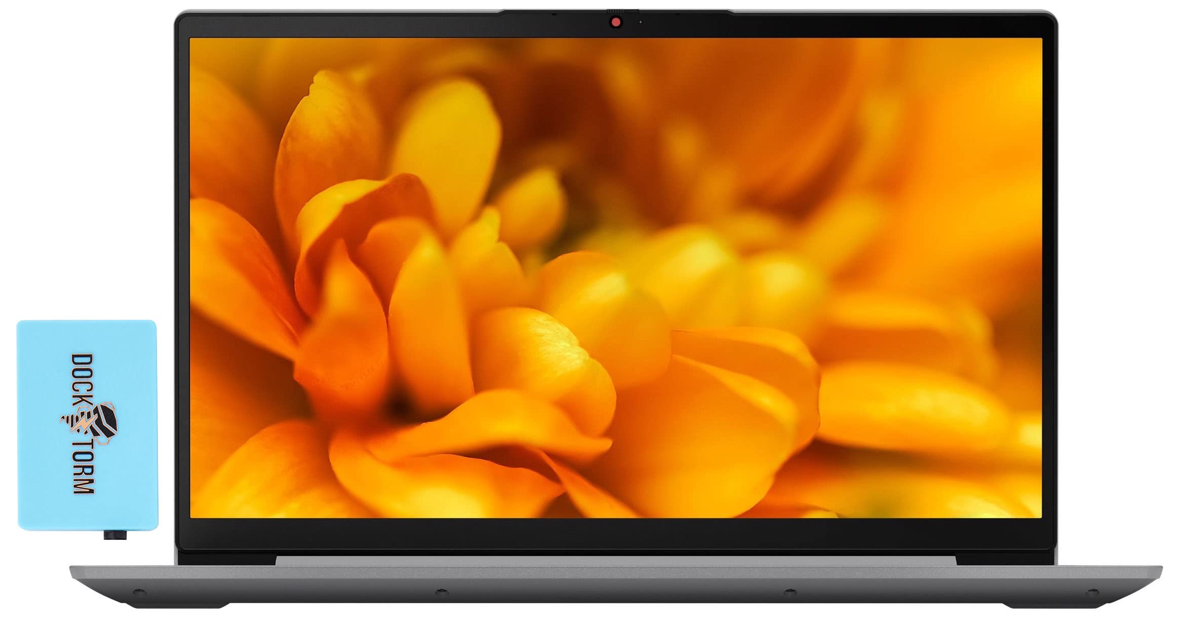 Lenovo IdeaPad 3 15.6" FHD 60Hz Display Laptop (Intel Pentium Gold 7505 2-Core, 8GB RAM, 2TB PCIe SSD, Intel UHD, Fingerprint, WiFi 6, Bluetooth 5.2, HD Webcam, Win 11 Home) with Hub