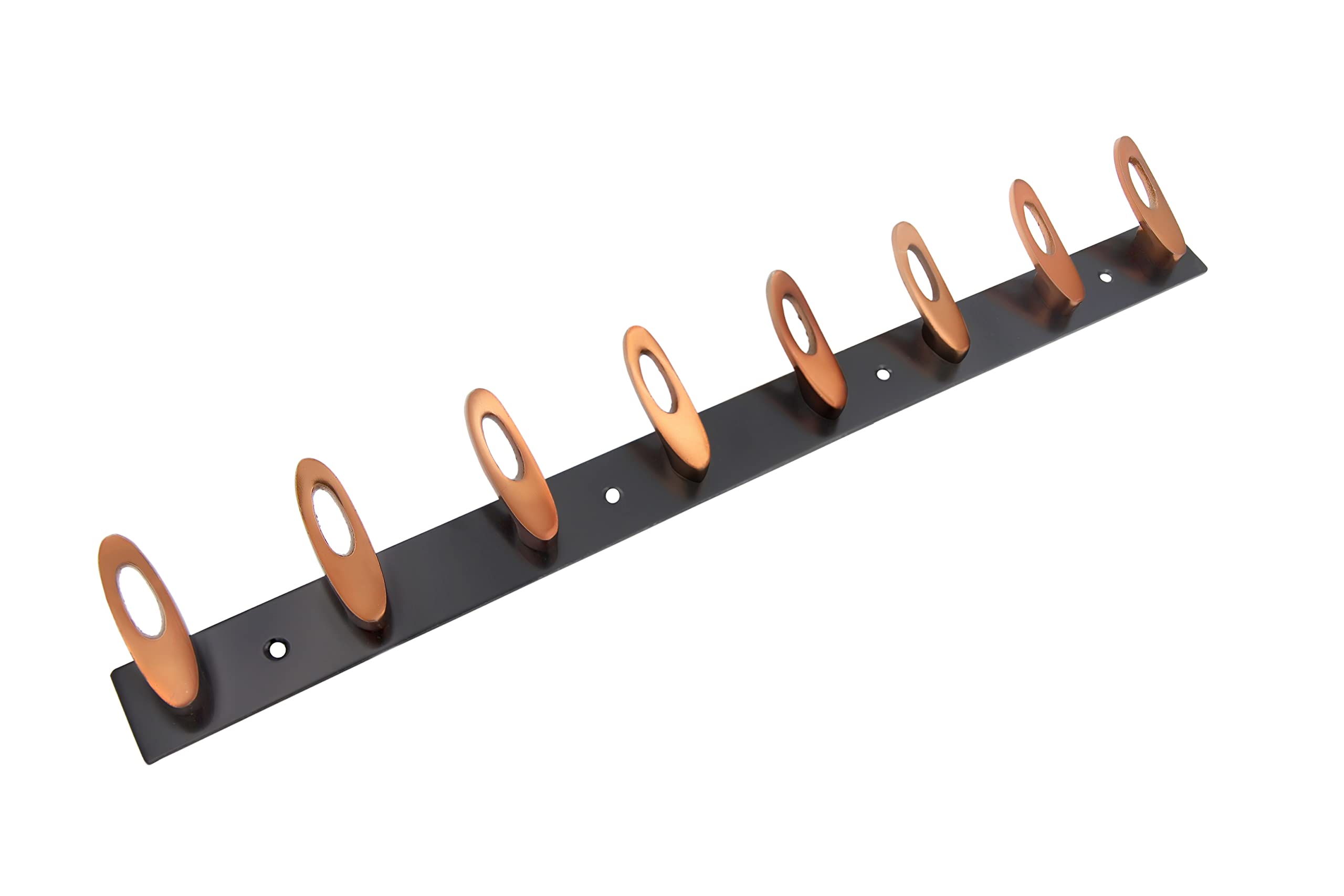 GHAR DWAR 8 Pin (Pack of 4) Bathroom Cloth Hooks Hanger Door Wall Bedroom Bathroom Robe Hooks Rail for Hanging Keys,Clothes,Towel Steel Hook 3