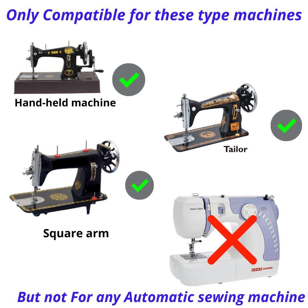 Domestic Sewing Machine Cover Set in RED Color 6