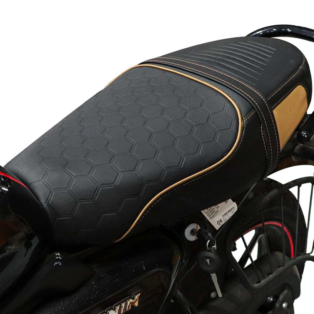 TVS Seat Cover - Ronin- Tan 1