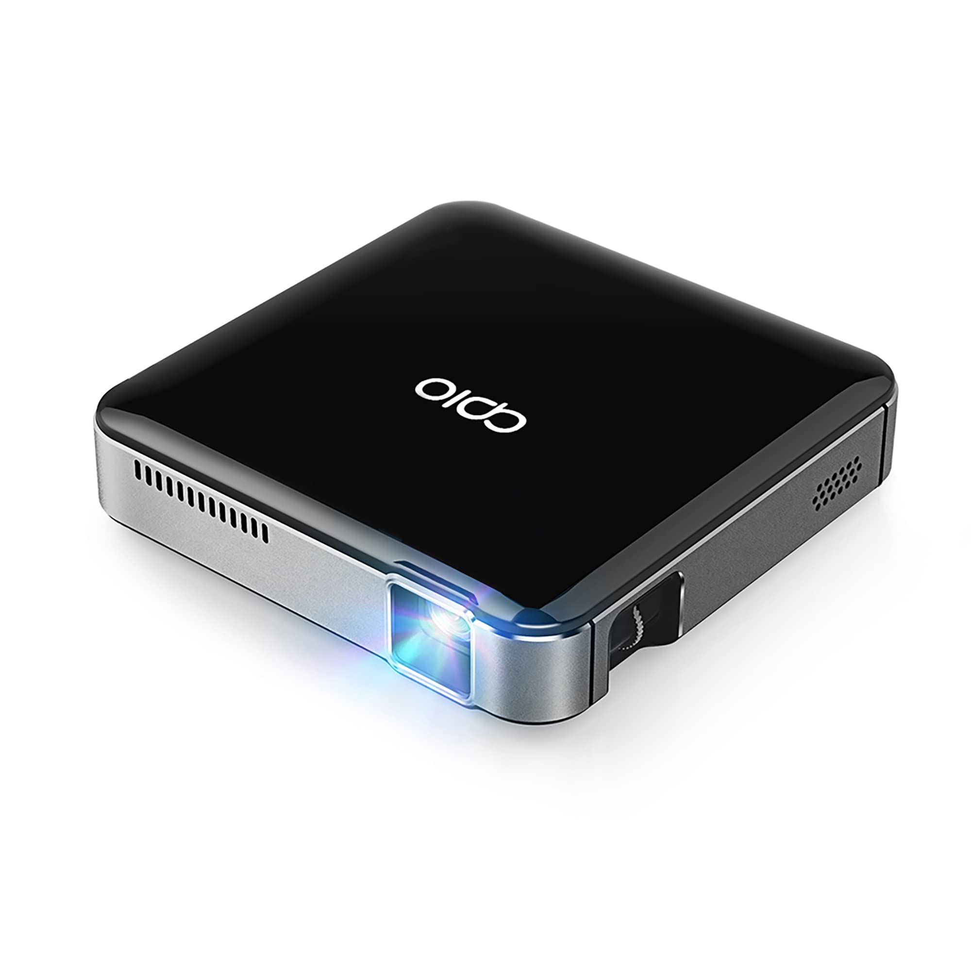 APIO 100" Clear Imaging Smart Mini DLP Pocket Projector HDMI, USB-A, High Resolution Display for Streaming Movies, Laptops, Phones, Presentation, Home & Outdoor 1