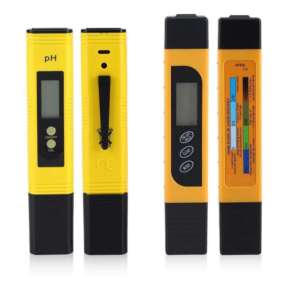 YYONGAO Water Quality Meter, Digital PH Meter, LDC Display Tester TDS Water Quality Temperature Meter Tester Pen for Personal Home Travel Field Operations 4