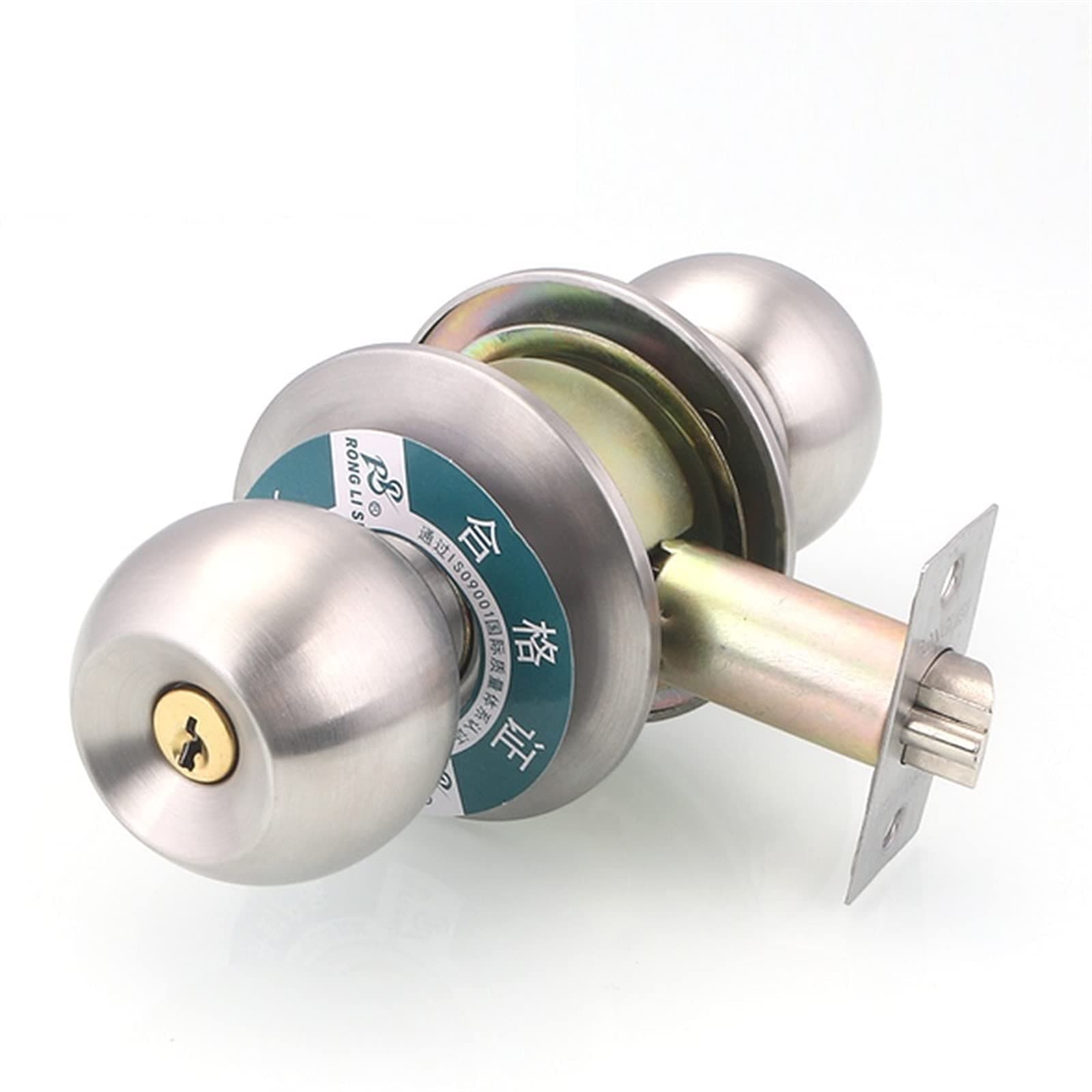 NHOSS Handle Door Lock with Spring Bolt for Bathroom Bedroom Office Women Bag Shop Wooden Door Hardware 1Pcs 2