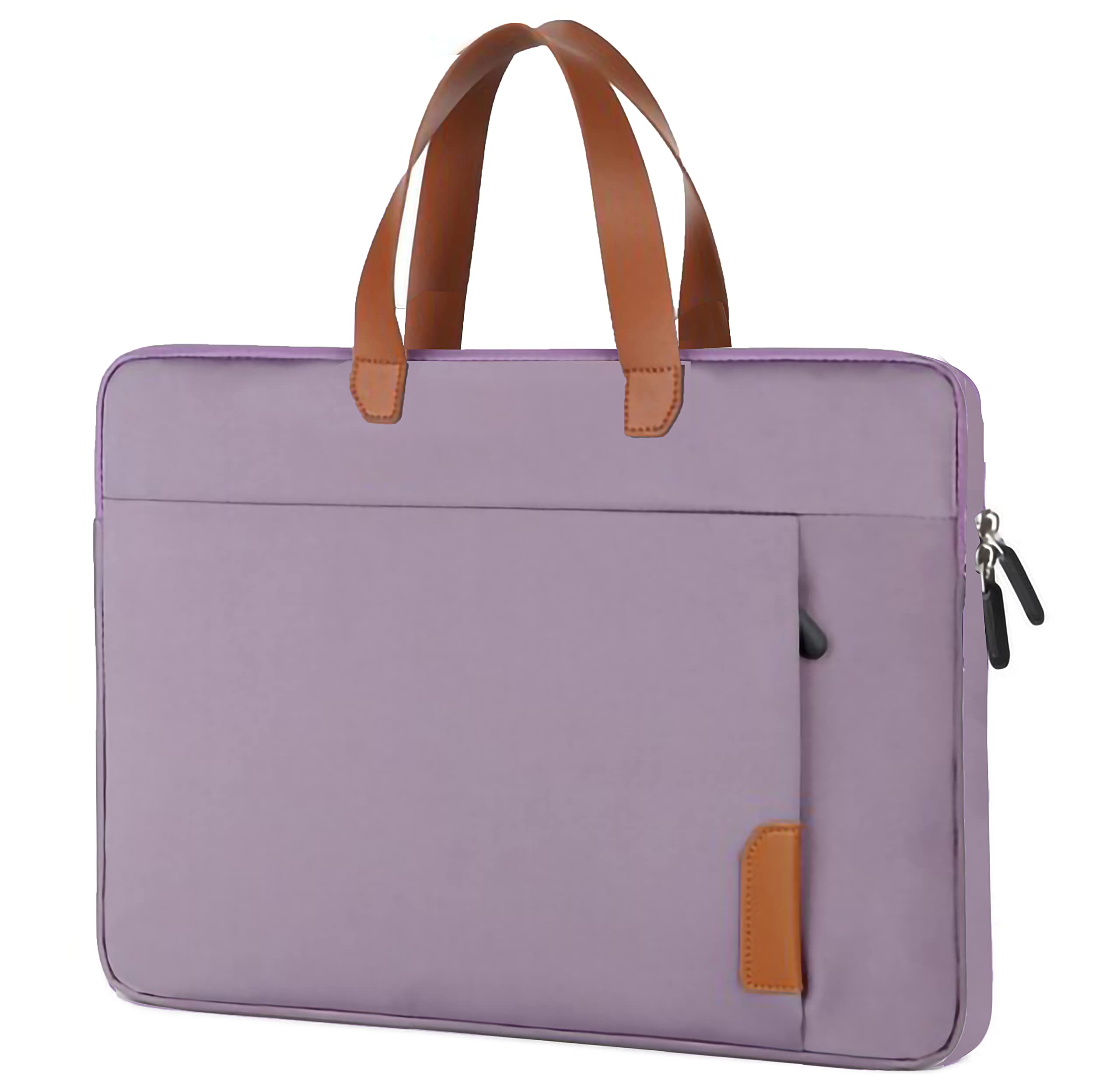 TGK 360° Protective Sleeve Carry Case Bag Cover for iPad Pro 12.9 M1 2021/2020/2018, Surface Laptop go 12.4/Pro X 13, Samsung Galaxy Tab S8+ 12.4", Tab S7 Plus 12.4 (12.9 inch, Purple) 3