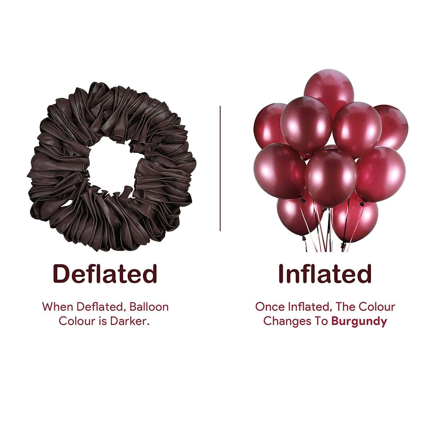 SpecialYou Bride to be Decoration Items with bride to be sash & Headband- 71 Pcs, Burgundy & pink balloons for Decoration, Props, bridal shower decorations kit 4