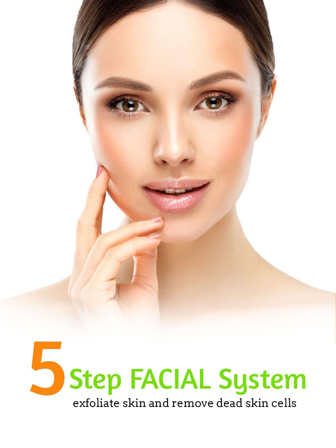 Gemblue Biocare Facial Kit for Glowing Skin Luminous and Radiant Complexion Includes Face Cleanser Scrub Gel Cream Moisture Mask Suitable for All Skin Types 400gm (Vitamin C Facial Kit) 5