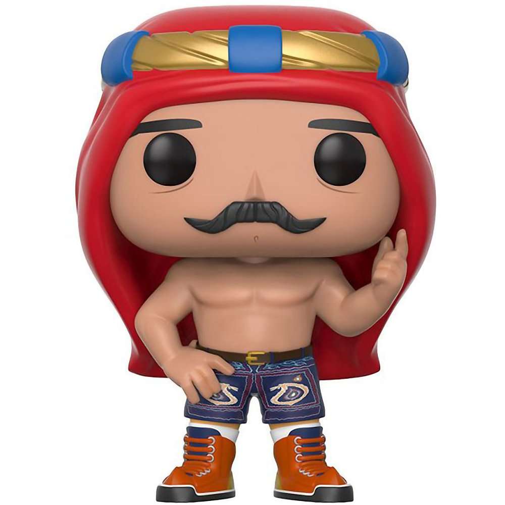 Funko Iron Sheik (Chase Edition): WWE x POP! WWE Vinyl Figure & 1 POP! Compatible PET Plastic Graphical Protector Bundle [#043 / 14256 - B] 3
