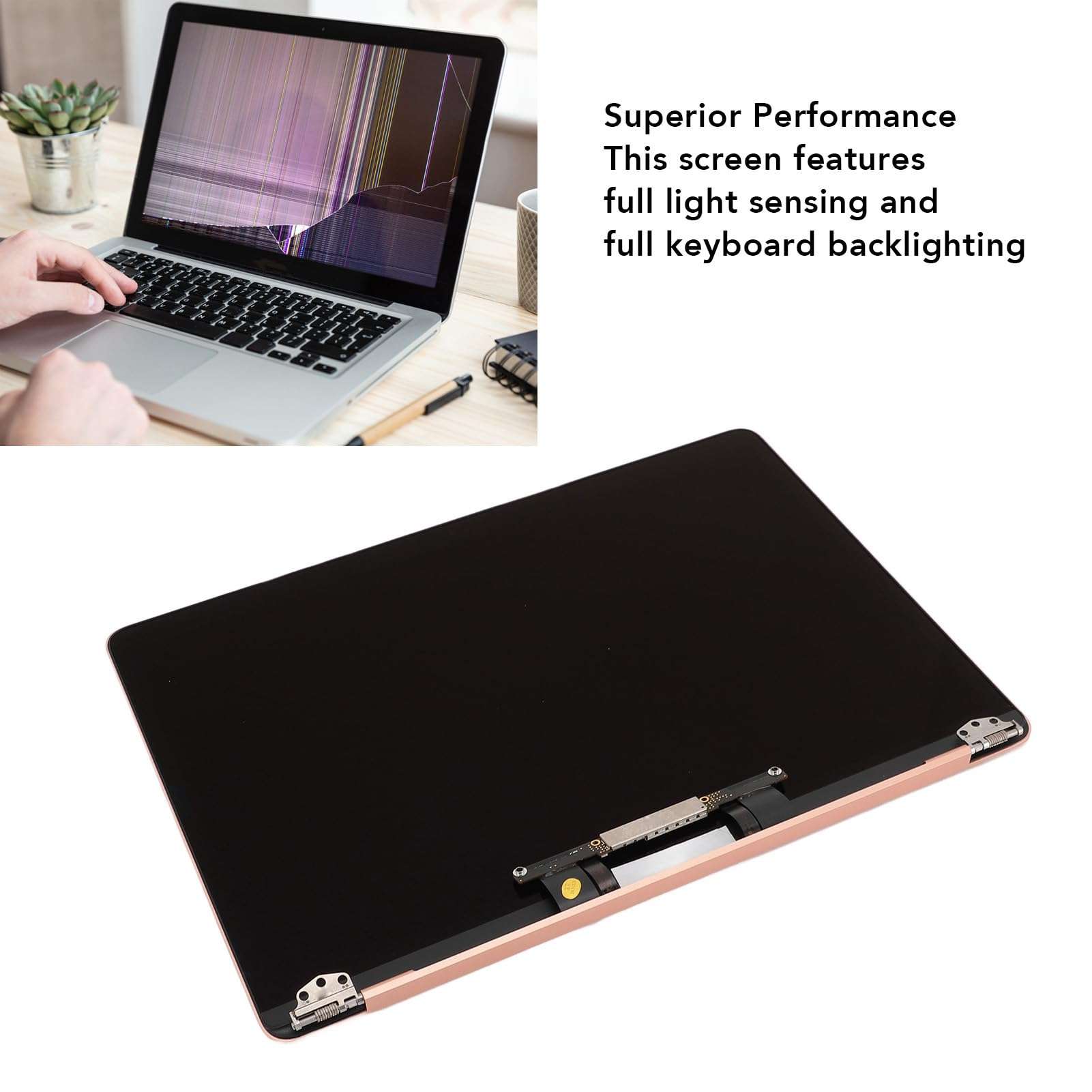 Replacement Screen 13.3inch Compatible for Retina 2018 for EMC 3184 2560x1600 Full LCD LED Screen Assembly Display 4