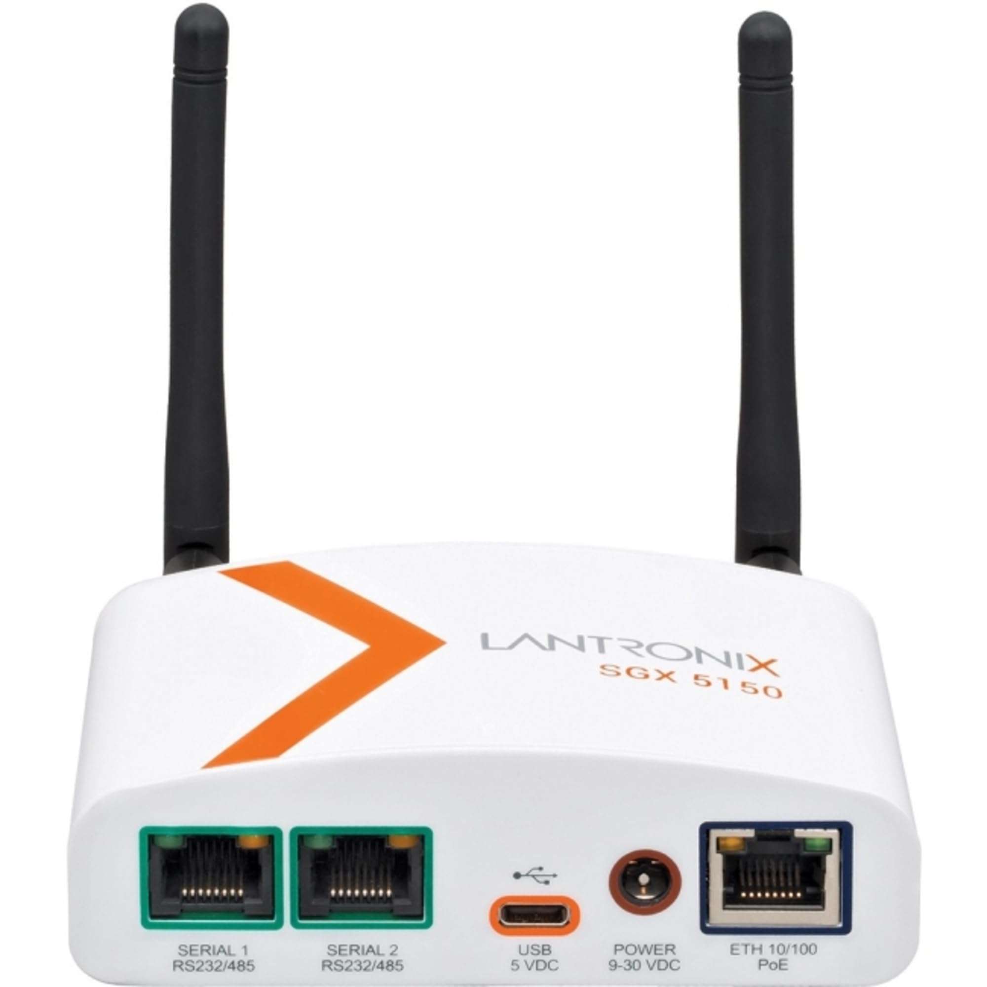 Lantronix SGX 5150 Wireless IoT Gateway, 802.11a/b/g/n/ac, 2xRS485 (RJ45), USB, 10/100 Ethernet, PoE, US Model 1