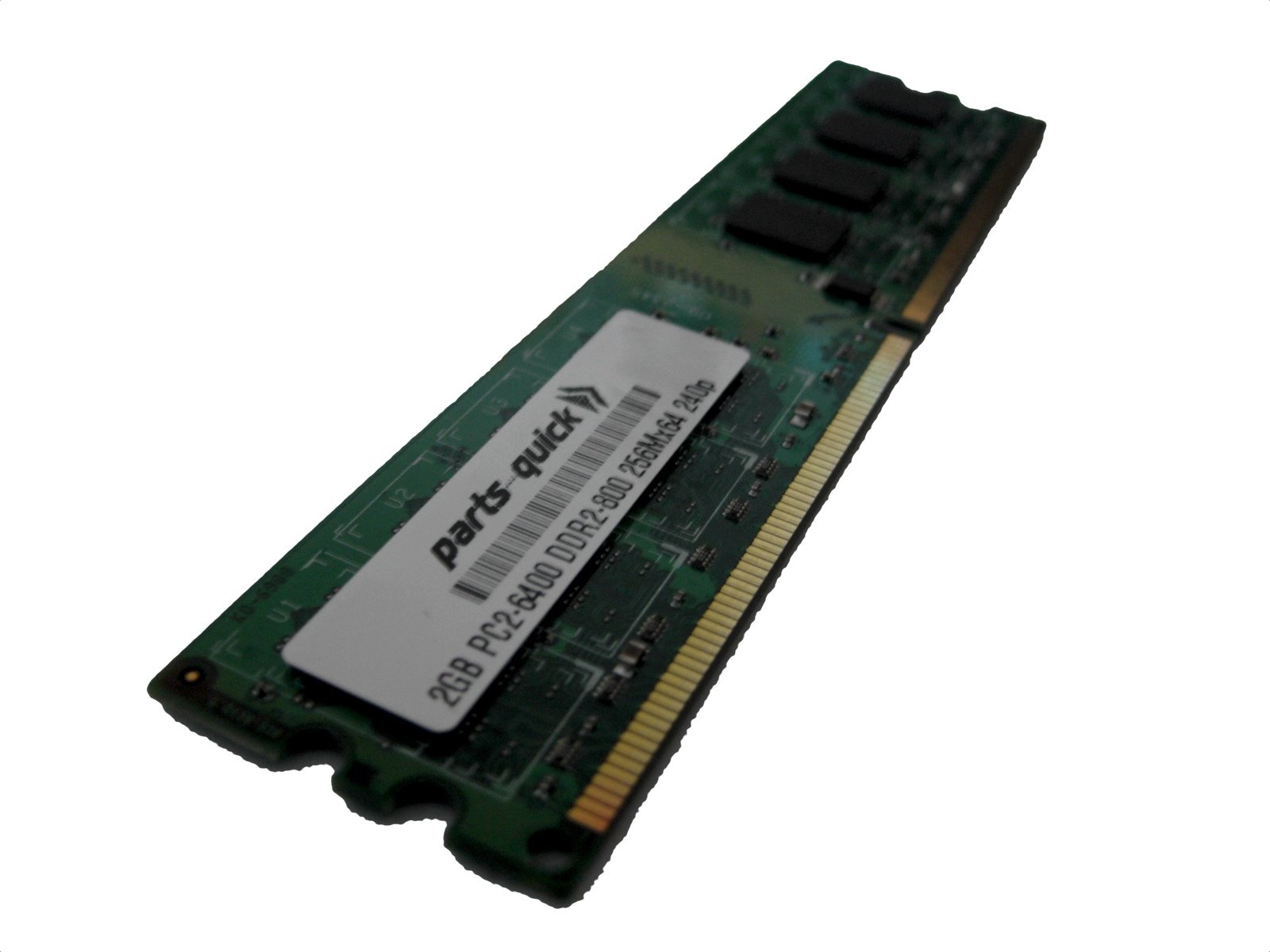 parts-quick 457624-001 parts-quick 2GB DDR2 Memory PC2-6400 RAM for HP Compaq Pavilion, Pavillion Elite, Pavilion Media Center, Pavilion Media Center TV, Pavilion Slimline, Presario, Business Desktop