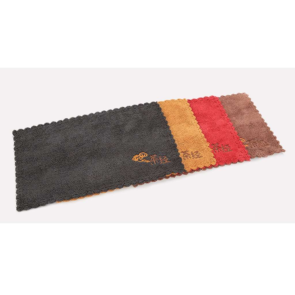 Absorbent Cotton Dish Drying Towel Rack Drainer Kitchen Sink Towel Yellow 3