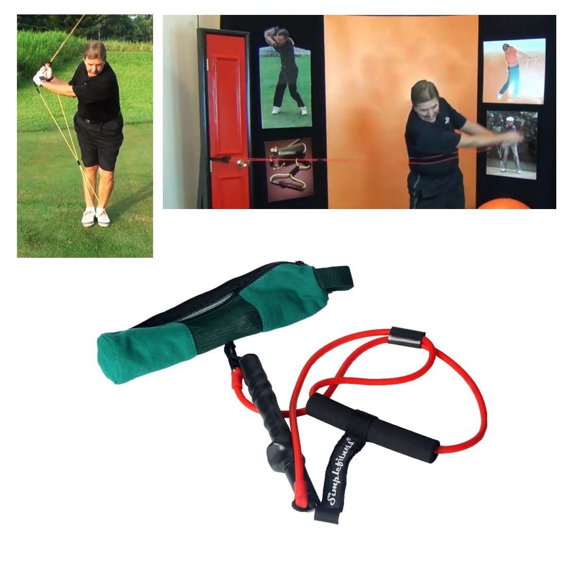Andux Golf Training Equipment Golf Swing Resistance Bands Golf Training Aids Pull Rope HGLLS-01 4