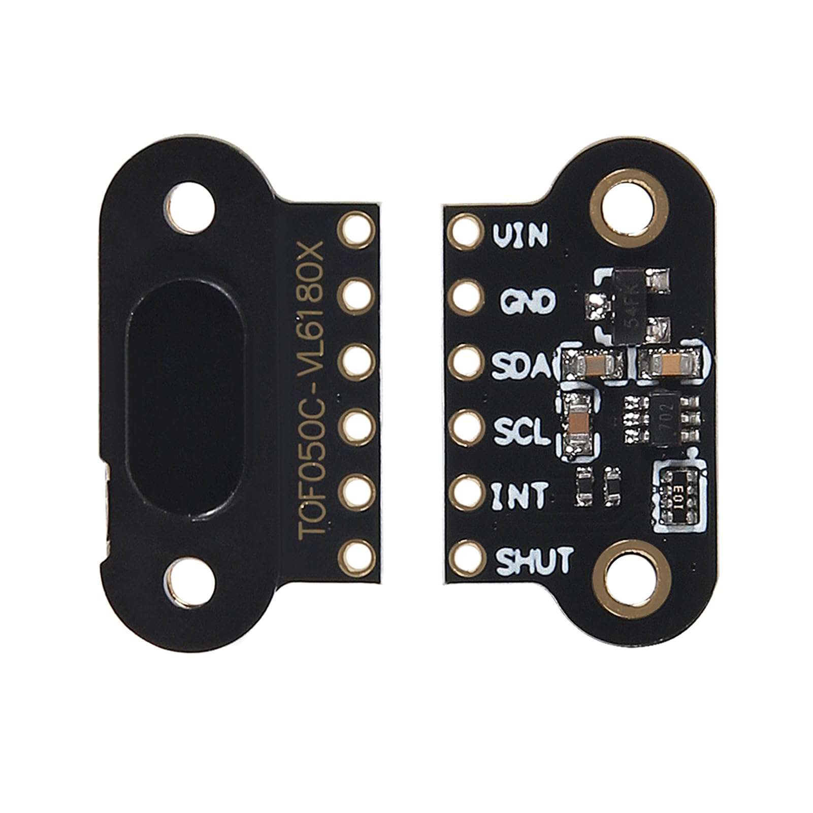 2PCS VL6180X TOF050C Time of Flight TOF Laser Ranging Sensor Modules Distance IIC Output for Arduino STM32 3
