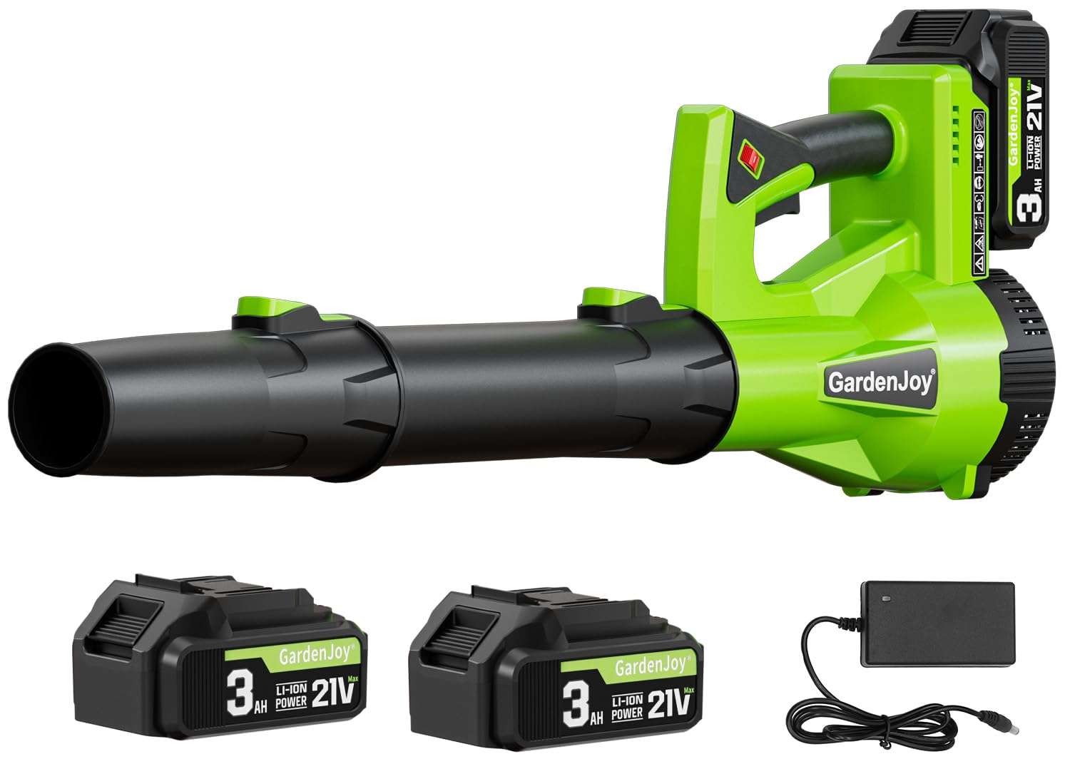 GardenJoy Weed Wacker with Cordless Leaf Blower for Lawn Care 4