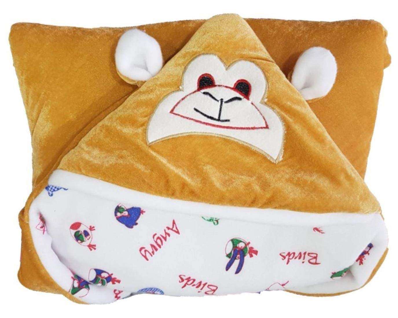 First Kick Baby Blankets Newborn Pack of Super Soft Baby Wrapper Cum Baby Sleeping Bag for Baby Boys, Baby Girls, Babies (66cm x 66cm, 0-6 Months) 4