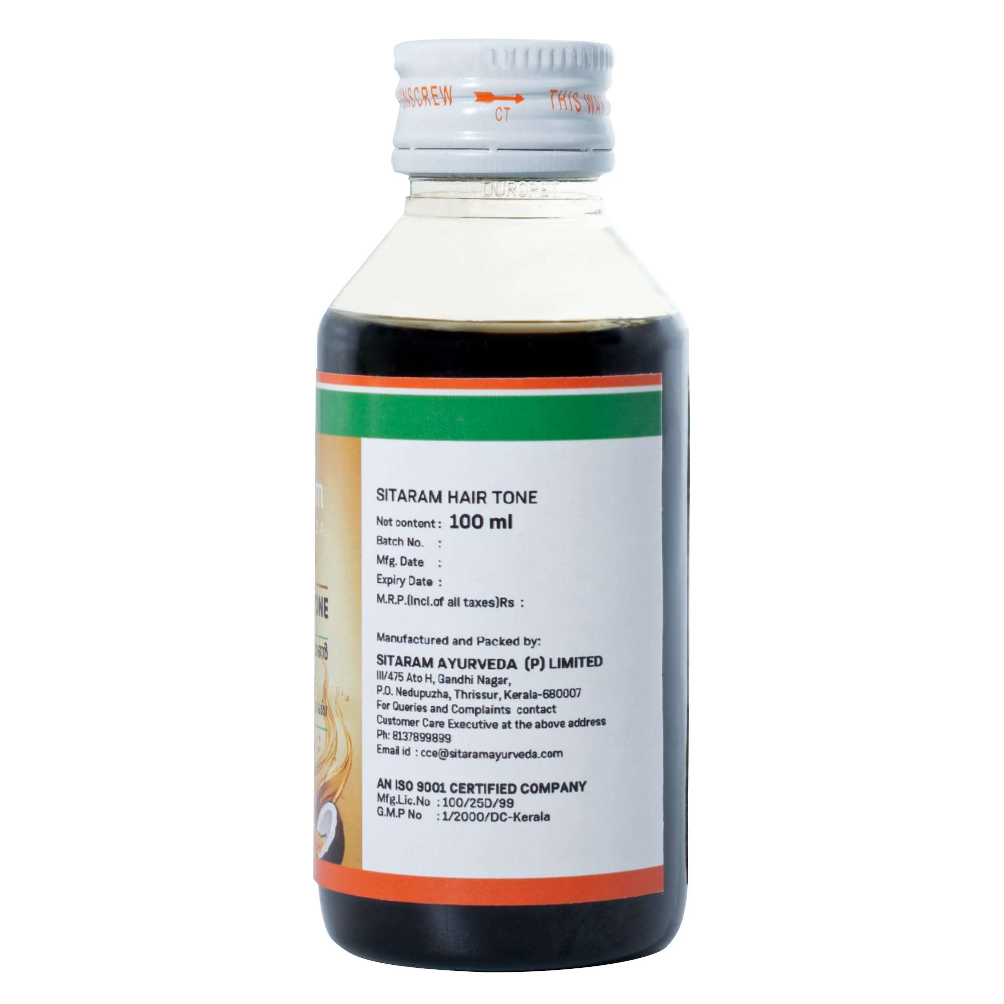 Sitaram Ayurveda Hairtone 100ml 2