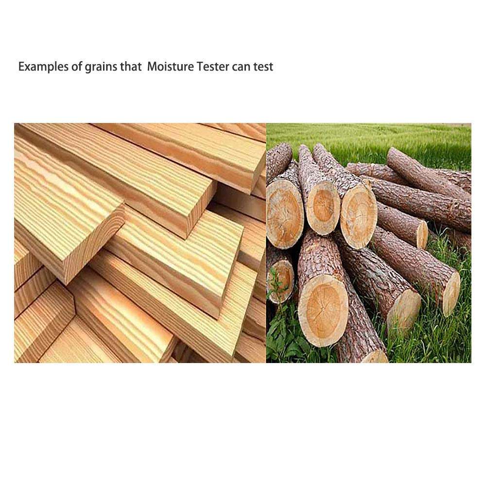 ATO Handheld LCD Wood Moisture Meter, Measurement Range0~99.9%,for Wood, Paper, Cardboard 4