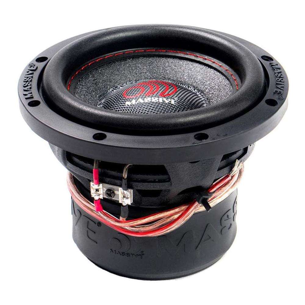 Massive Audio SUMMO64 | 6.5 Inch Car Audio 300 Watt SUMMO Series Competition Subwoofer, Single 4 Ohm, 1.5 Inch Voice Coil. Sold Individually 5