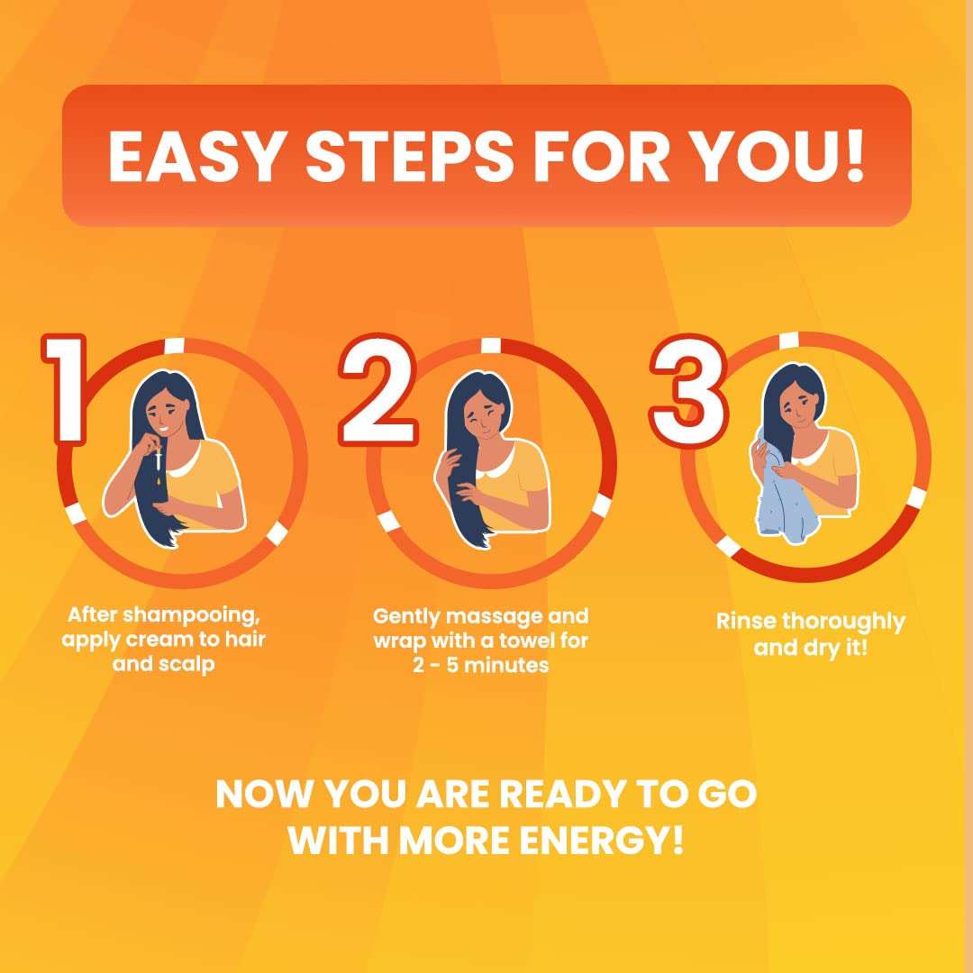 Hair Energy Fibertherapy RoyalJelly Creambath 60 ML 6