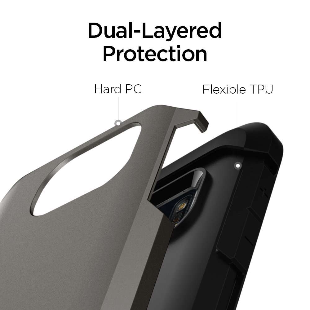 Spigen Tough Armor Designed for Samsung Galaxy S7 Case (2016) - Gunmetal 3