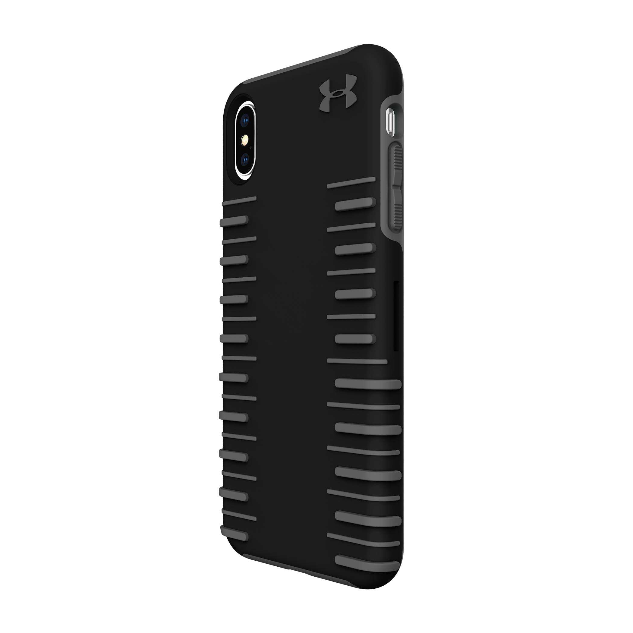 Under Armour Phone Case | For Apple iPhone XS Max | Under Armour UA Protect Grip 2.0 Case with Rugged Design and Drop Protection - Black / Graphite 4