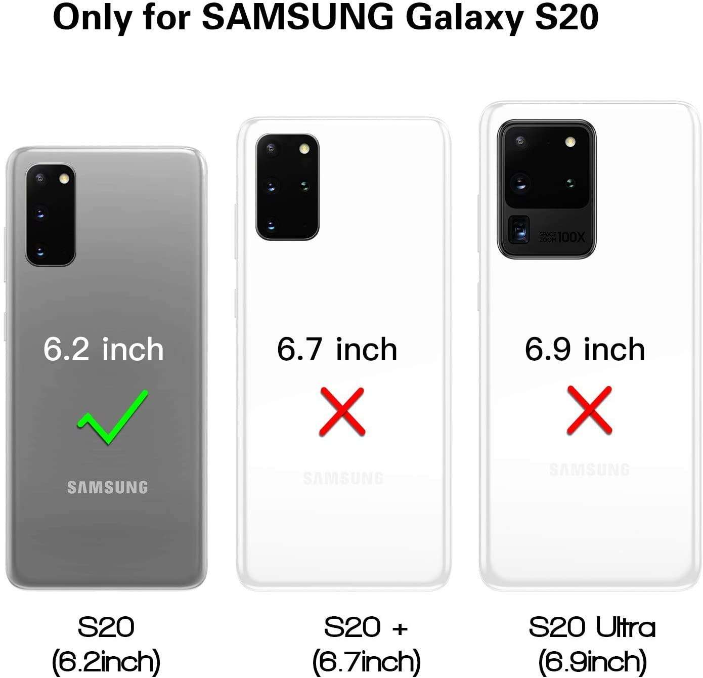 Singdo Waterproof Samsung Galaxy S20 Case,Clear Sound Quality Built in Screen Protector with Fingerprint ID Film Support Wireless Charger IP68 Waterproof Case for Samsung S20 6.2 inch-2020 (Teal) 2