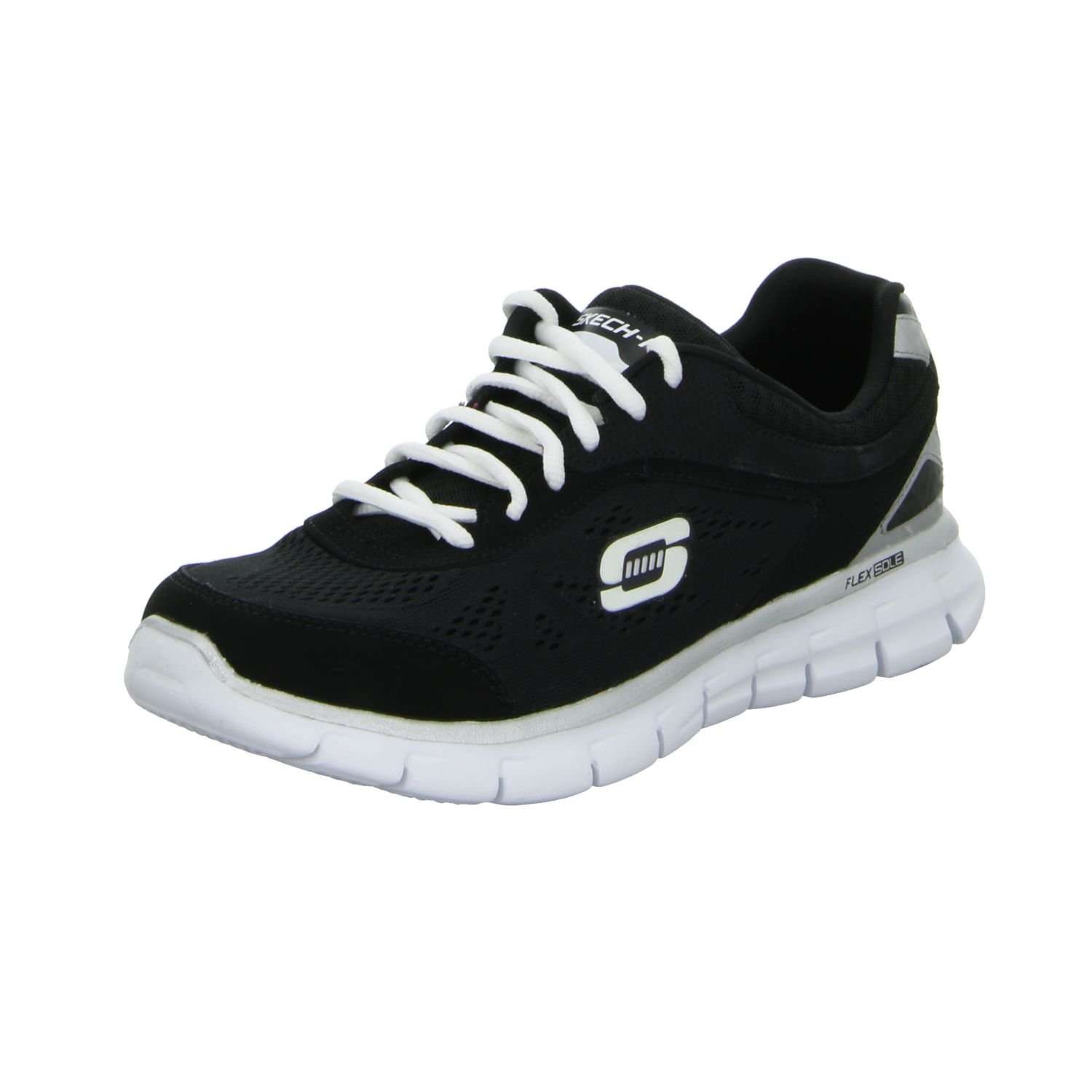 Skechers Kids 95496L Synergy - Power Shield Athletic Sneaker,Black/White,11 M US Little Kid 3