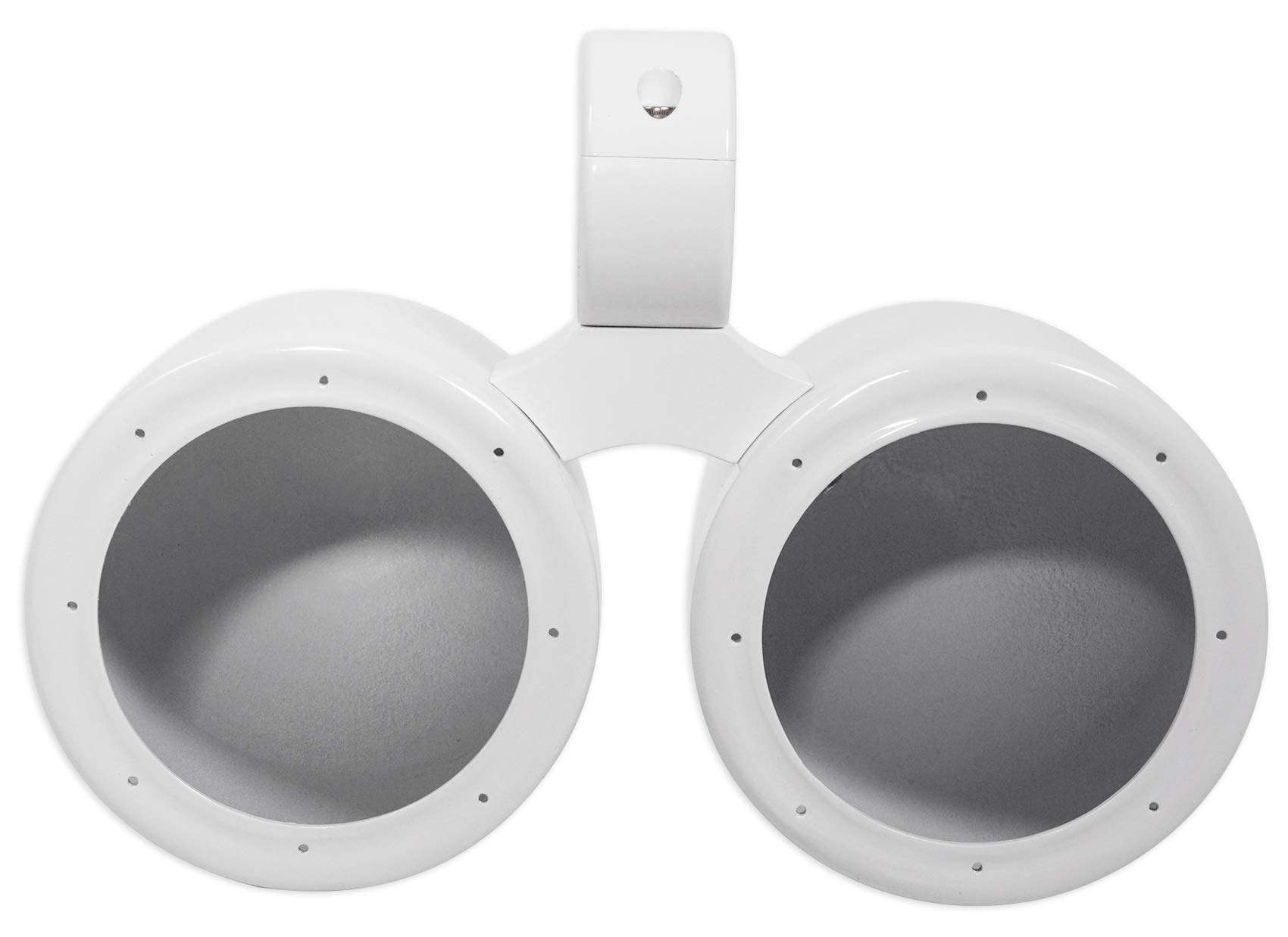 Rockville DMAC65W Dual 6.5" White Aluminum Wakeboard Tower Speaker Enclosure 3