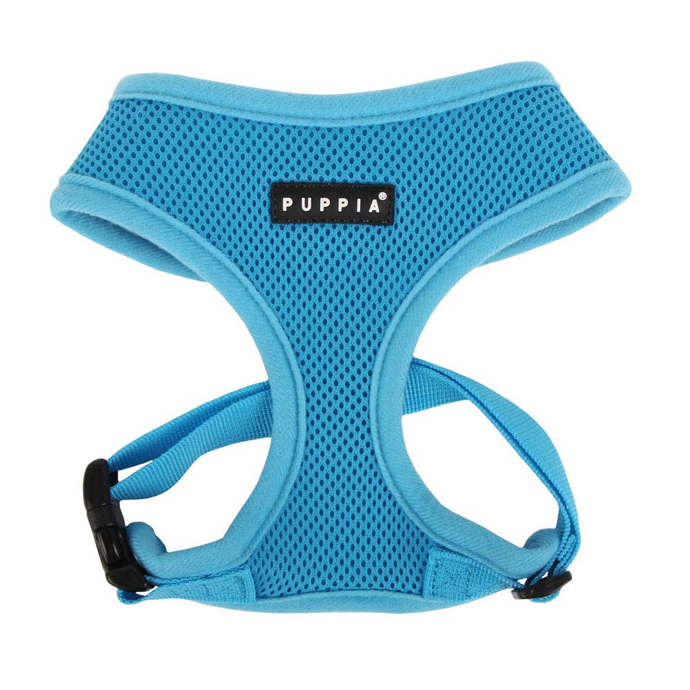 Puppia Soft Dog Harness, Sky Blue, X-Large