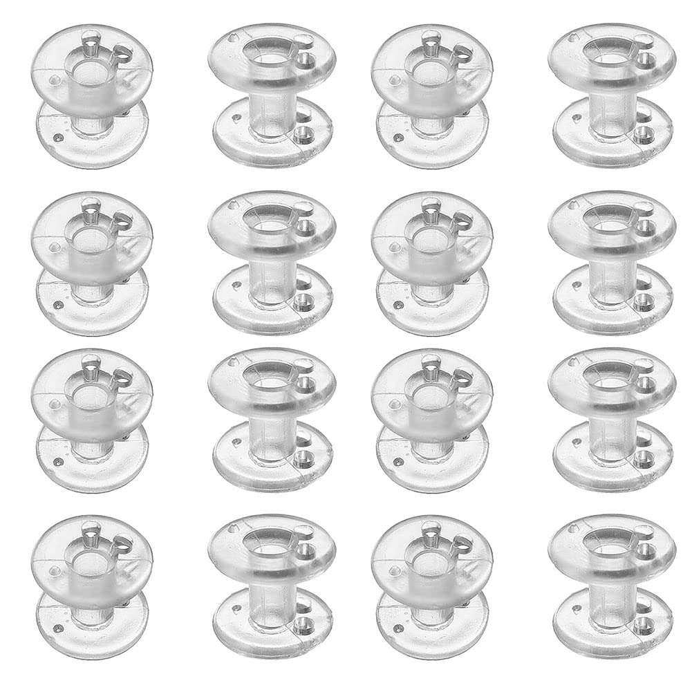 BOOHAO 16 PCS Pleated Shade Blind Tensioner Pleated Shade Hold Downs Spool Tensioner Window Covering Hardware Cord Retainer Spool for Day/Night Shades, 17 x 17 x 14 mm / 0.67 x 0.67 x 0.55 inches 1