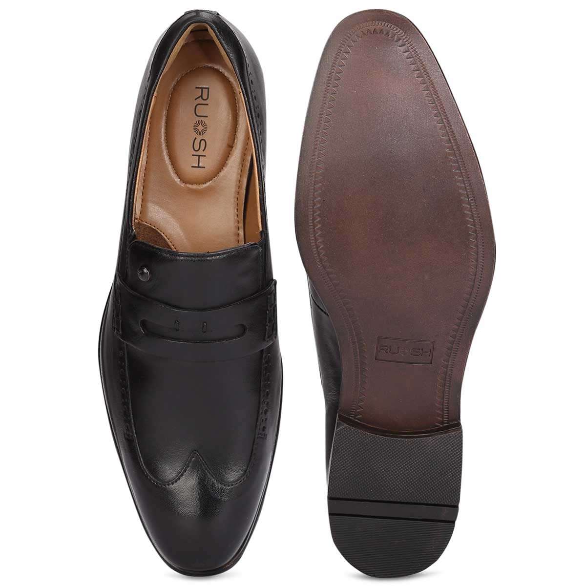 Ruosh Men's Brown Loafer - 7 UK (11010402107) 6