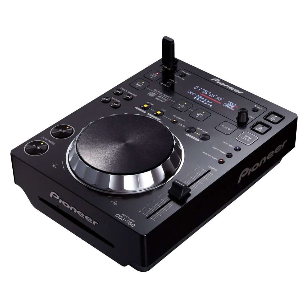 Pioneer CDJ-350 Black CD Player for DJ