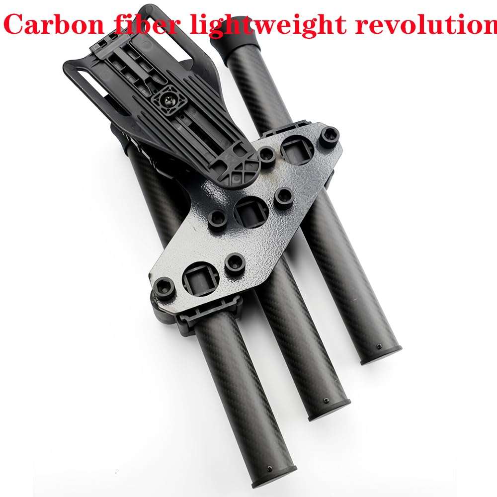 40MAX 3K Carbon Fiber Archery Quiver， Tubes Arrow Holder ，QD Locking System -Ultra-Lightweight Adjustable Modular Design for Hunting & Archery Perfect for Pros & Enthusiasts 6